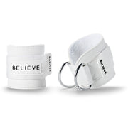 White Believe Ankle Attachments