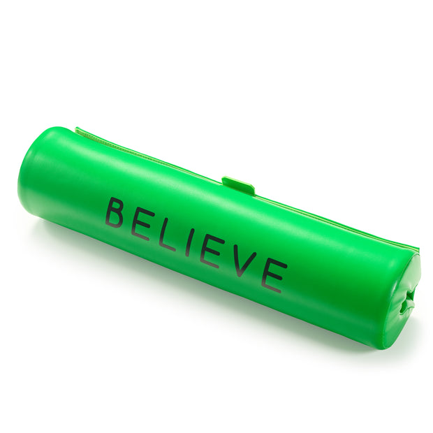 Believe Neon Green Barbell Pad