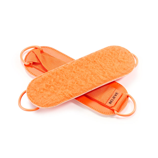 Neon Orange Believe Ankle Attachments