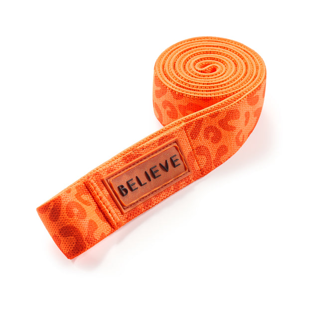 Neon Orange Long Resistance Band