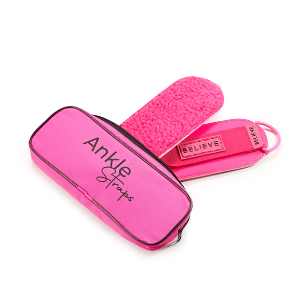 Neon Pink Believe Ankle Attachments