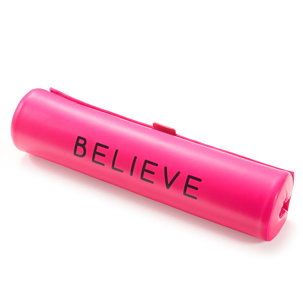 Believe Neon Pink Barbell Pad