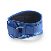 Blue Camo Lifting Belt